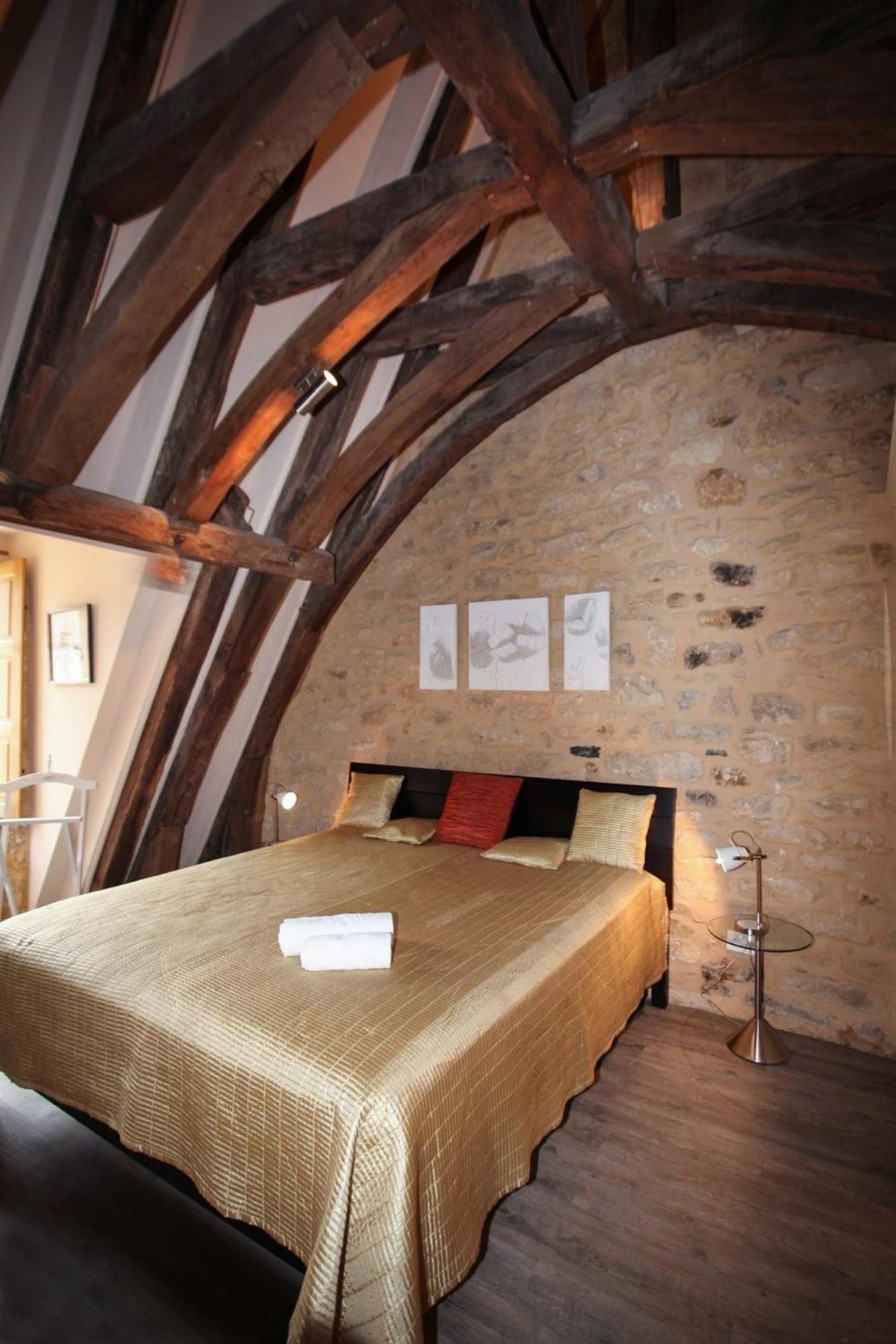 Appartamento Le Grenier Du Chapitre Sarlat Esterno foto